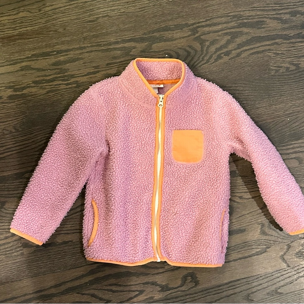 Cat & Jack girls fleece sweater 5T